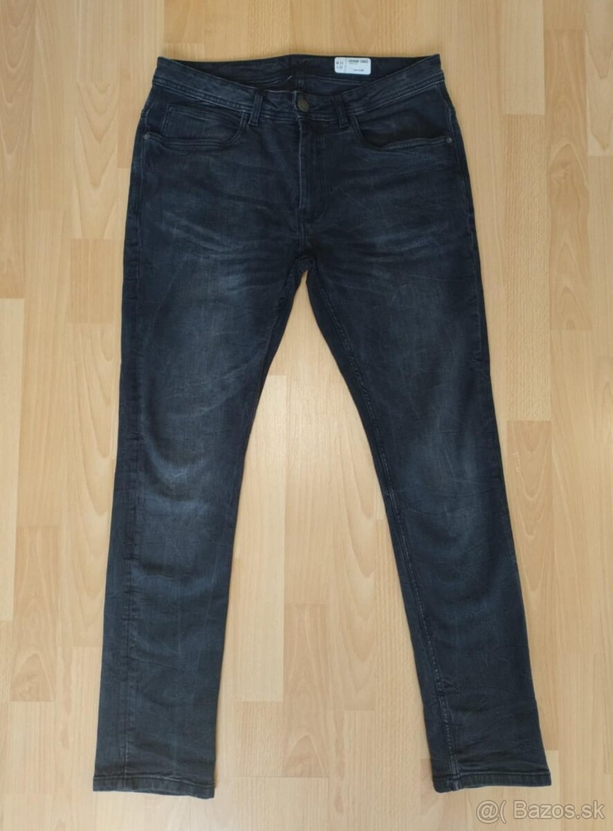 Pánske čierne rifle - 3