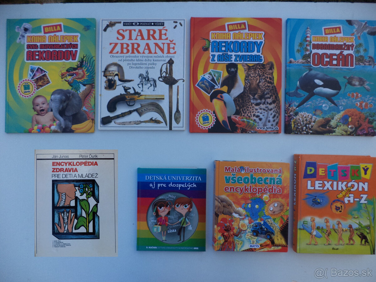 detské encyklopédie 1 - 3