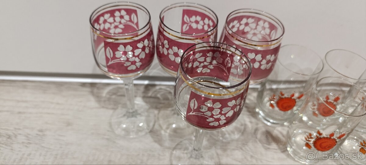 Poháre sklenené - 3