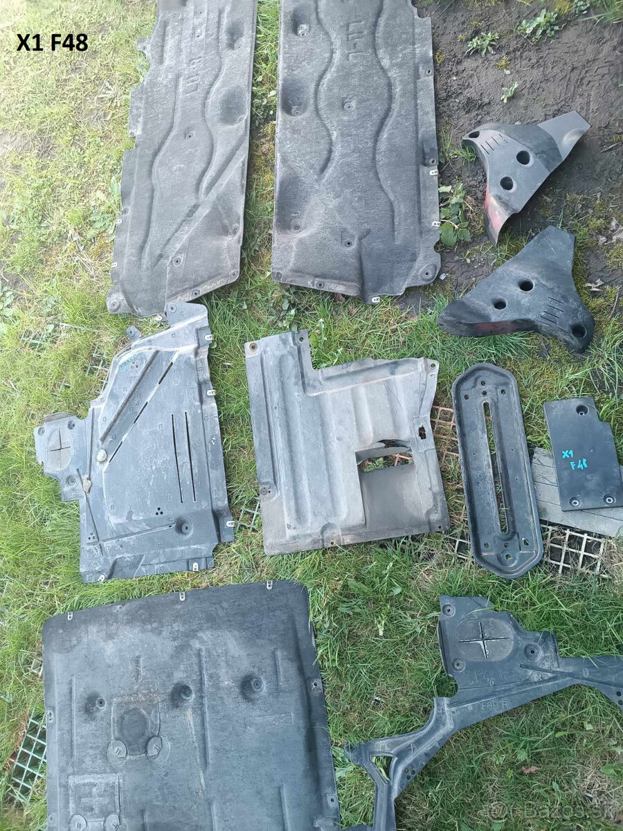 BMW X3 E83, X5 E70, X1 F48 kryty podvozku - 3