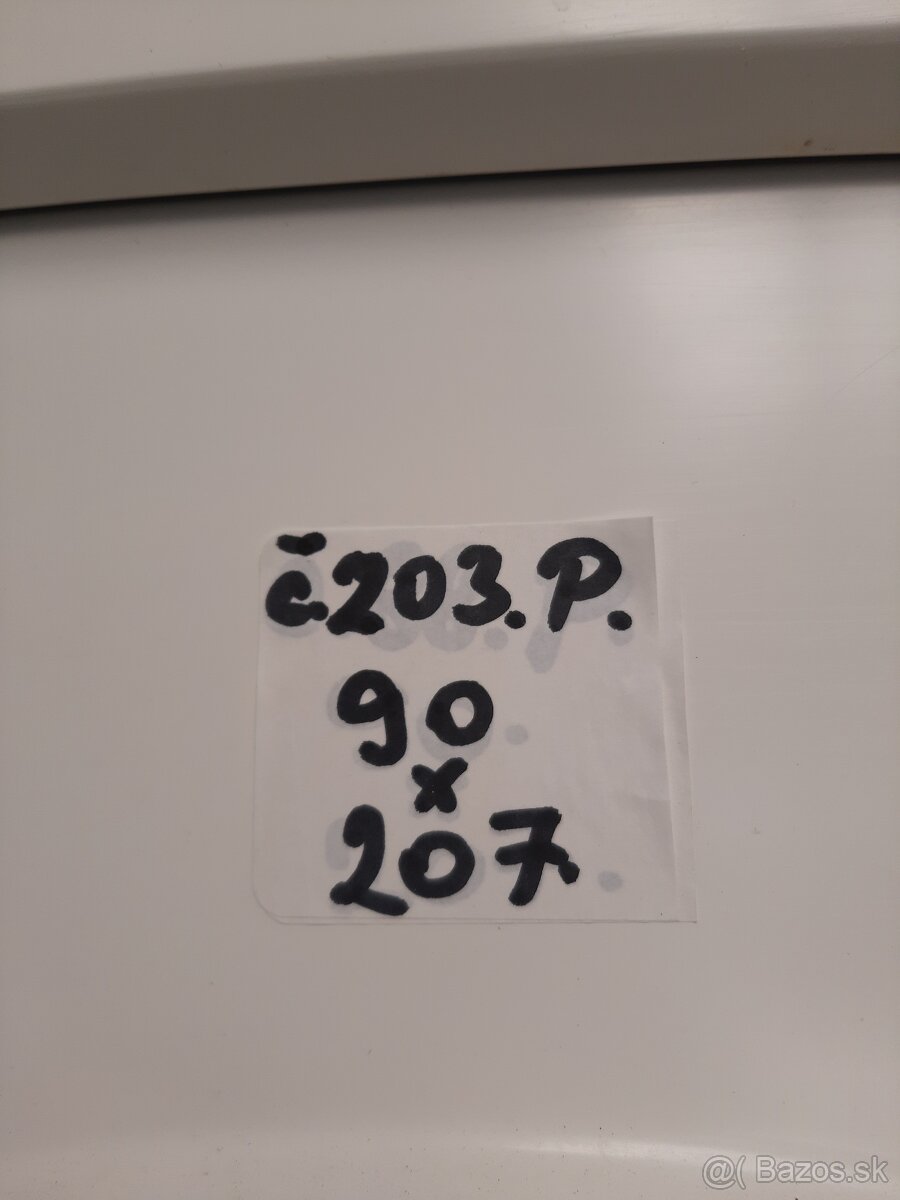 Plastové dvere Č..203. P - 3