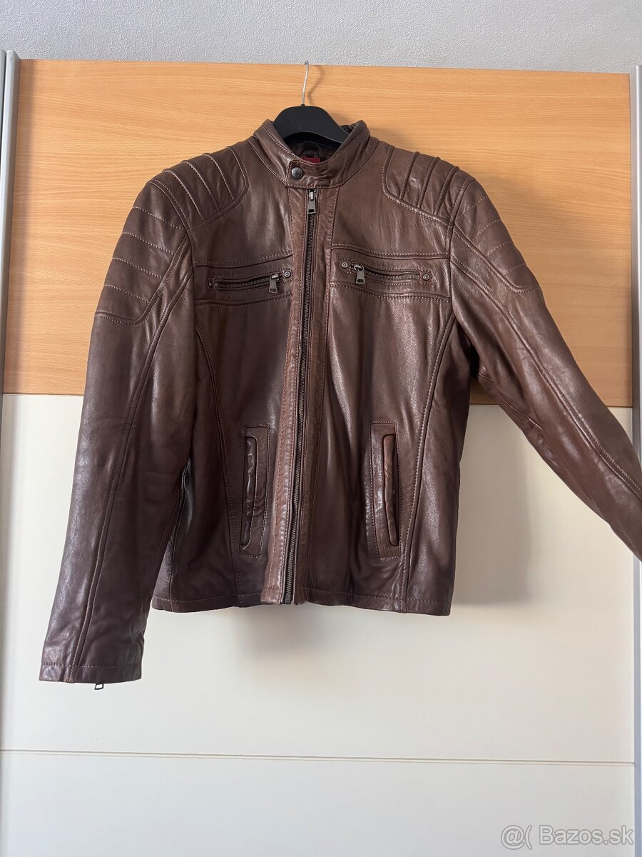 Panska kožená bunda - 3