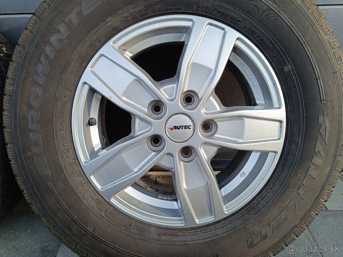 Zimná sada 16" Fiat Ducato Camper, Karavan 225/75R16C - 3
