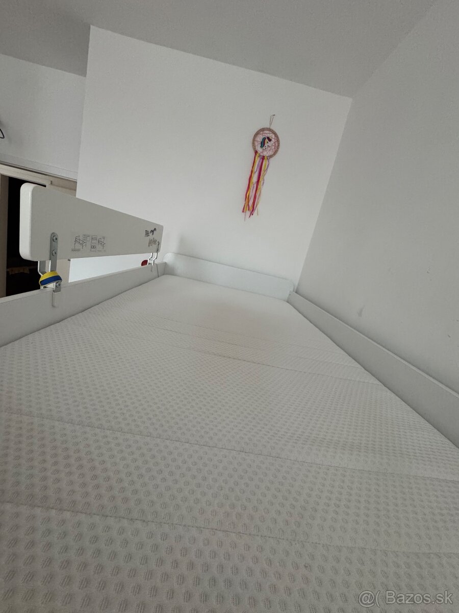 Poschodová posteľ s úložným priestorom a písacím stolom - 3