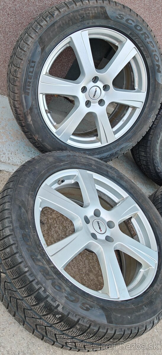 ALU Autec 5x112 a zimné Pirelli Scorpion 235/55 R19 - 3