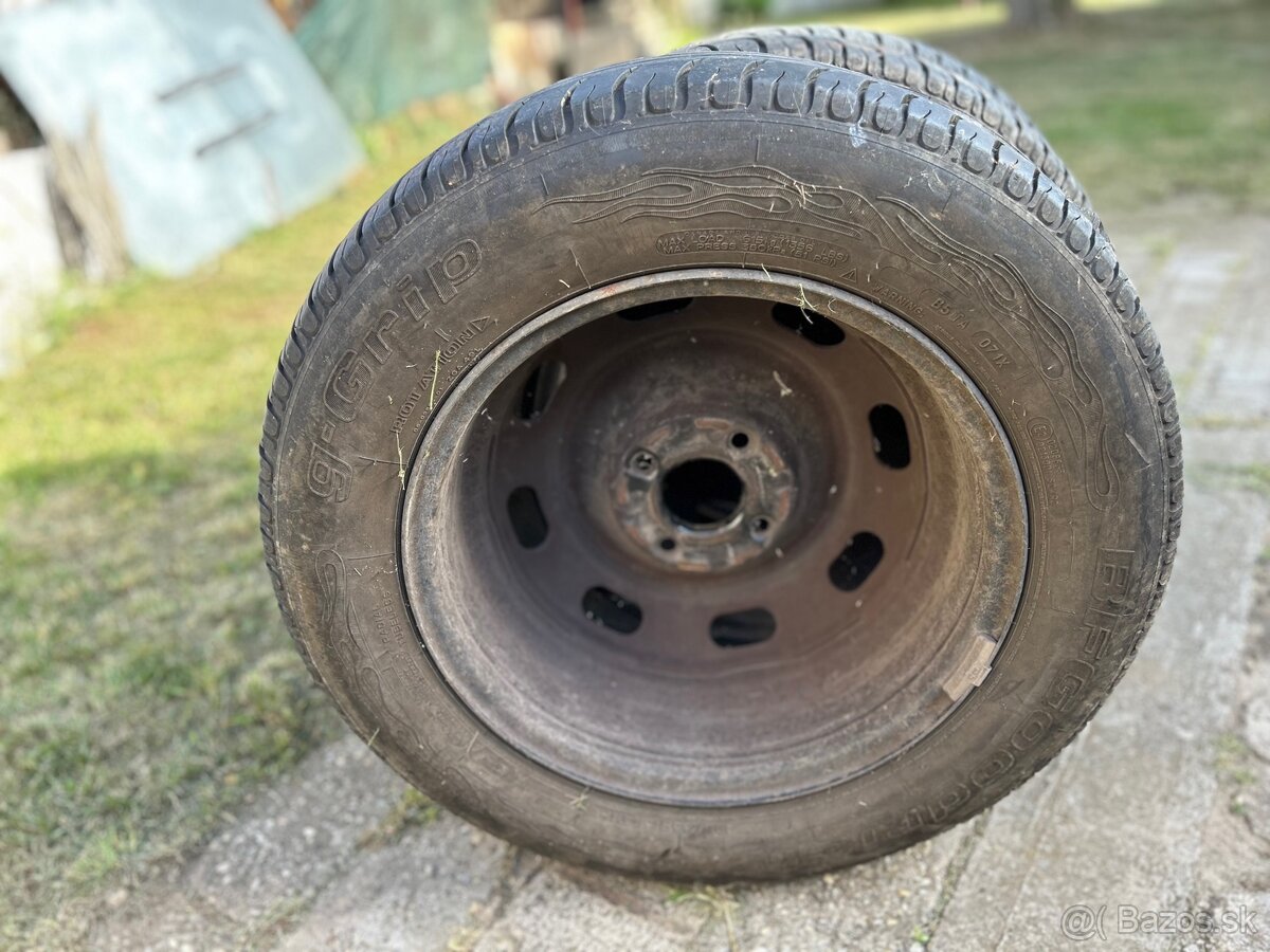 letné pneumatiky BF Goodrich G-Grip 195/65 R15 na diskoch - 3