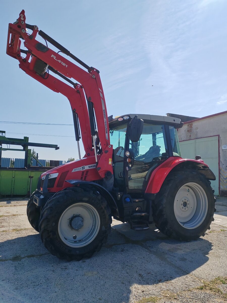 Massey ferguson 5713 S Čelný nakladač - 3