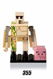 MINECRAFT 12 ks sada postaviciek - 3