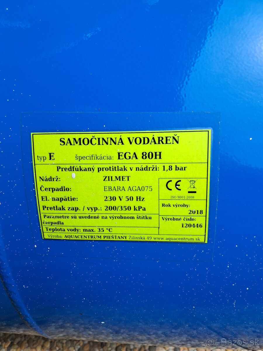 darling samočinná vodáreň - 3