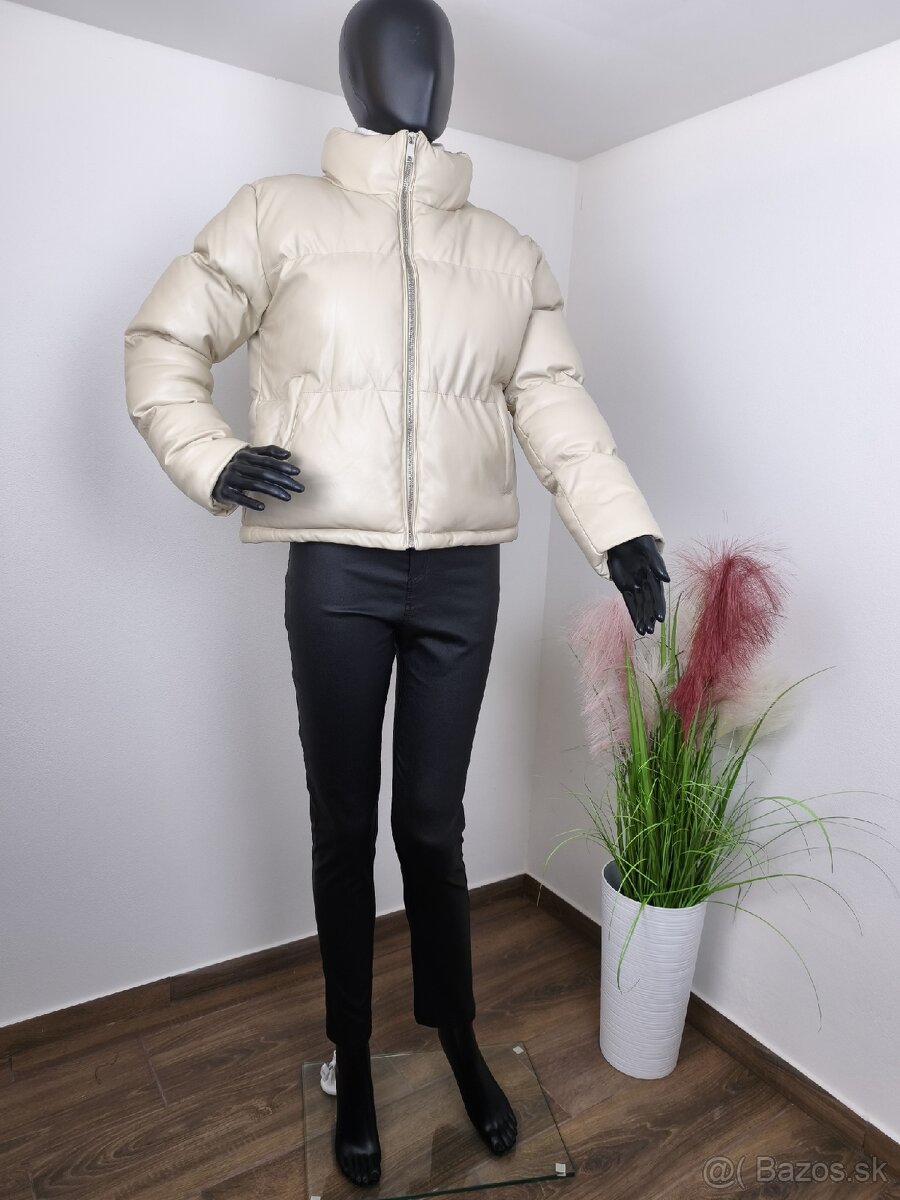 Dámska béžová bunda - 3
