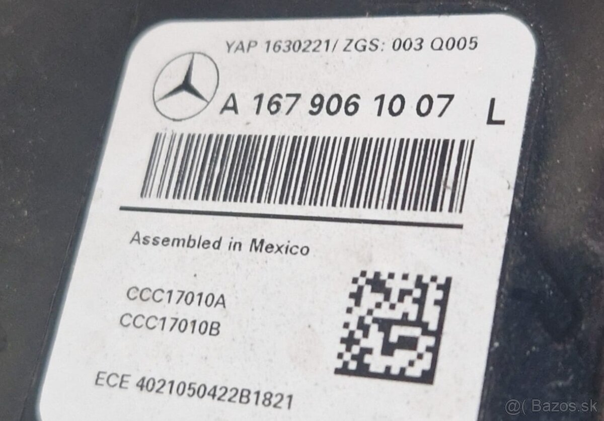 Svetlo zadne lave MERCEDES GLE W167 - 3