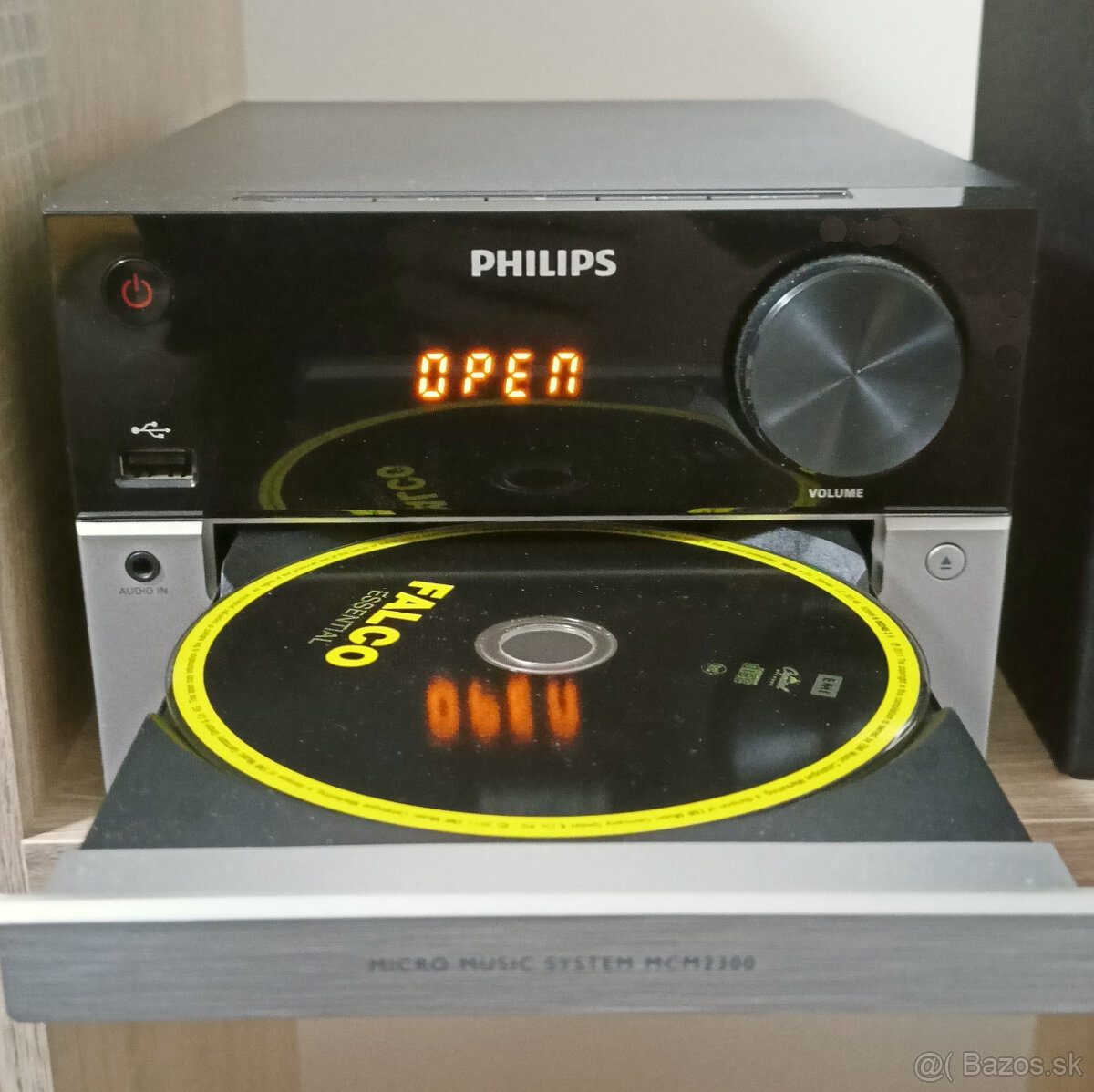 Mini veža Philips MCM 2300, MP3/CD/USB/AUX/FM, bezchybná - 3