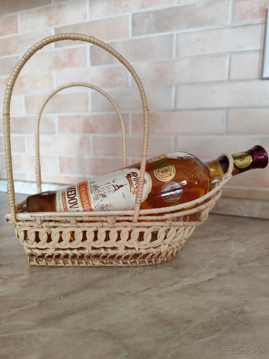 Darčekový košík na flasu - 3