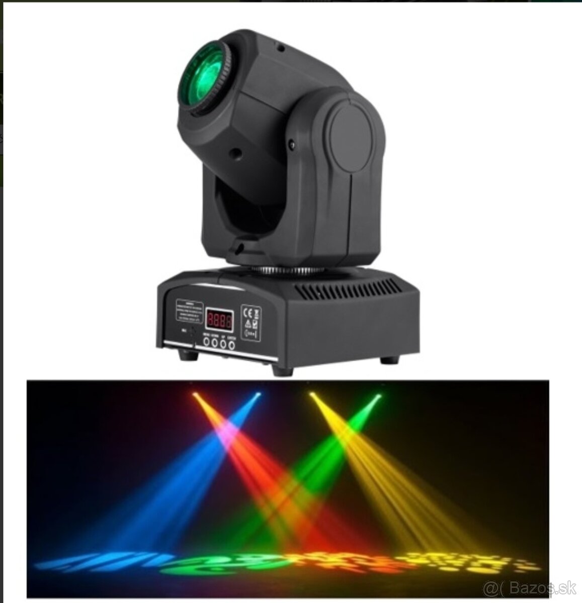 Otočne hlavy RGBW 40W - 3