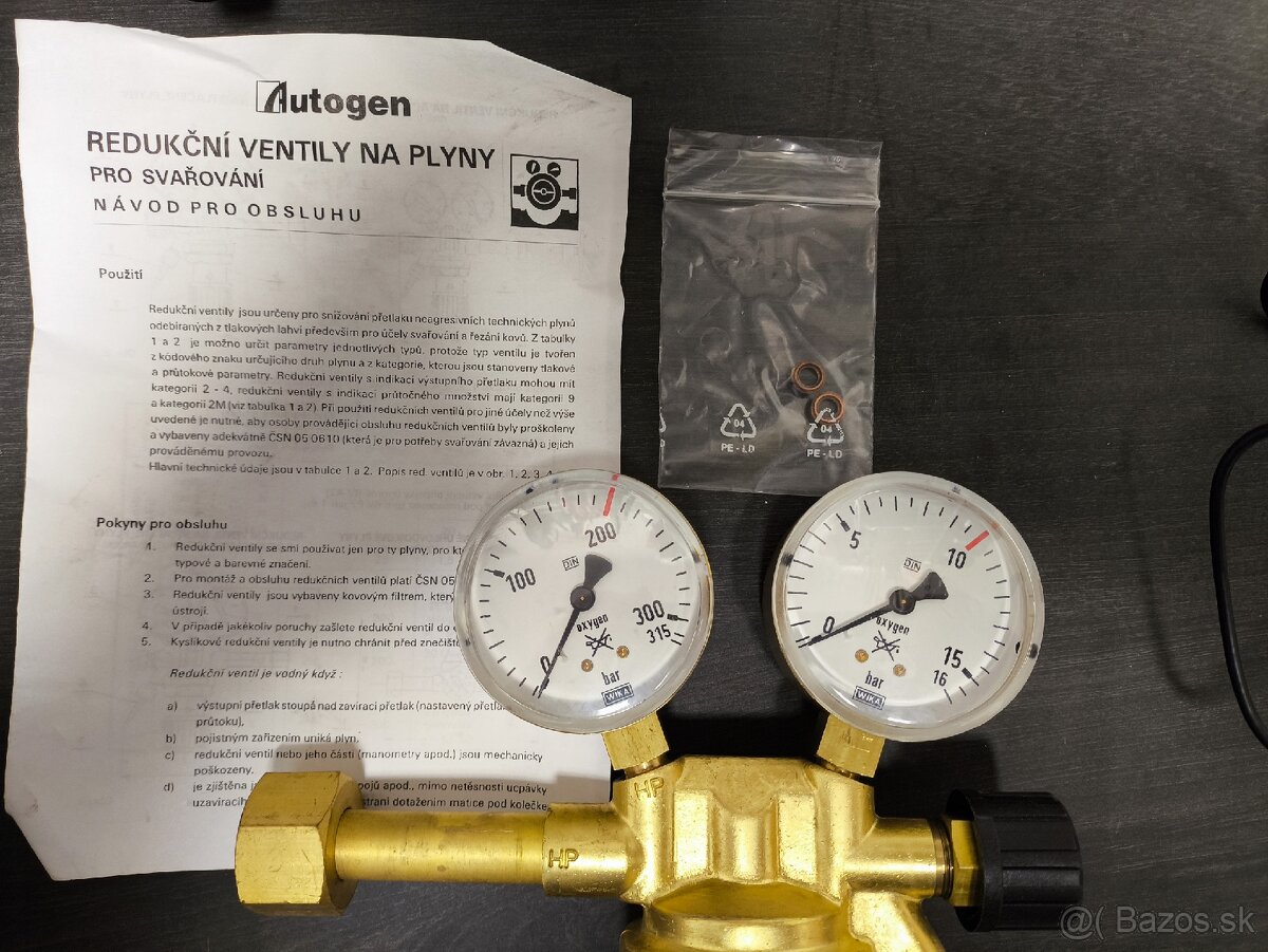 Redukčný ventil Kyslík - 3