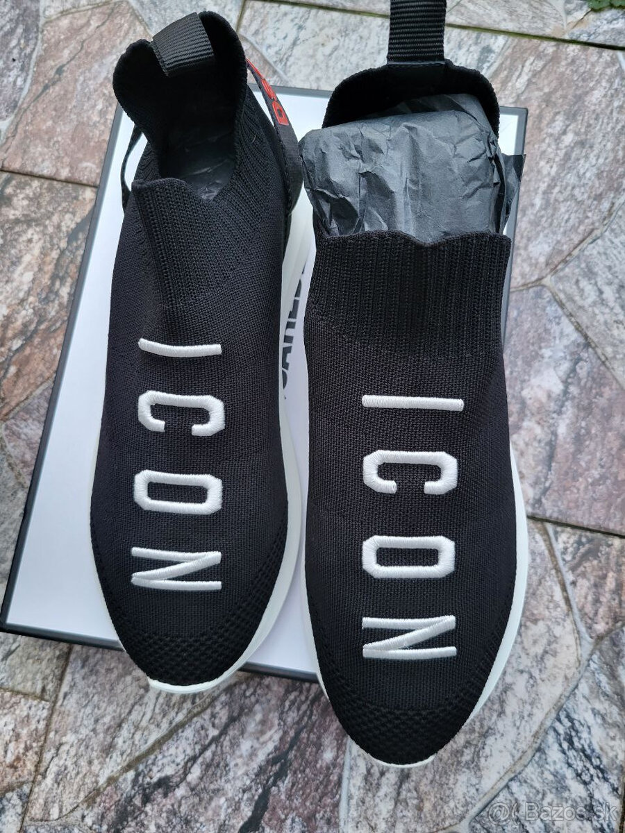 Dsquared2 Icon tenisky. 100% original - 3