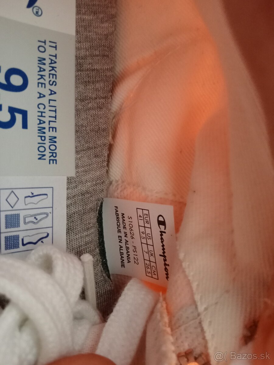 Champion oranžové tenisky platenky original - 3