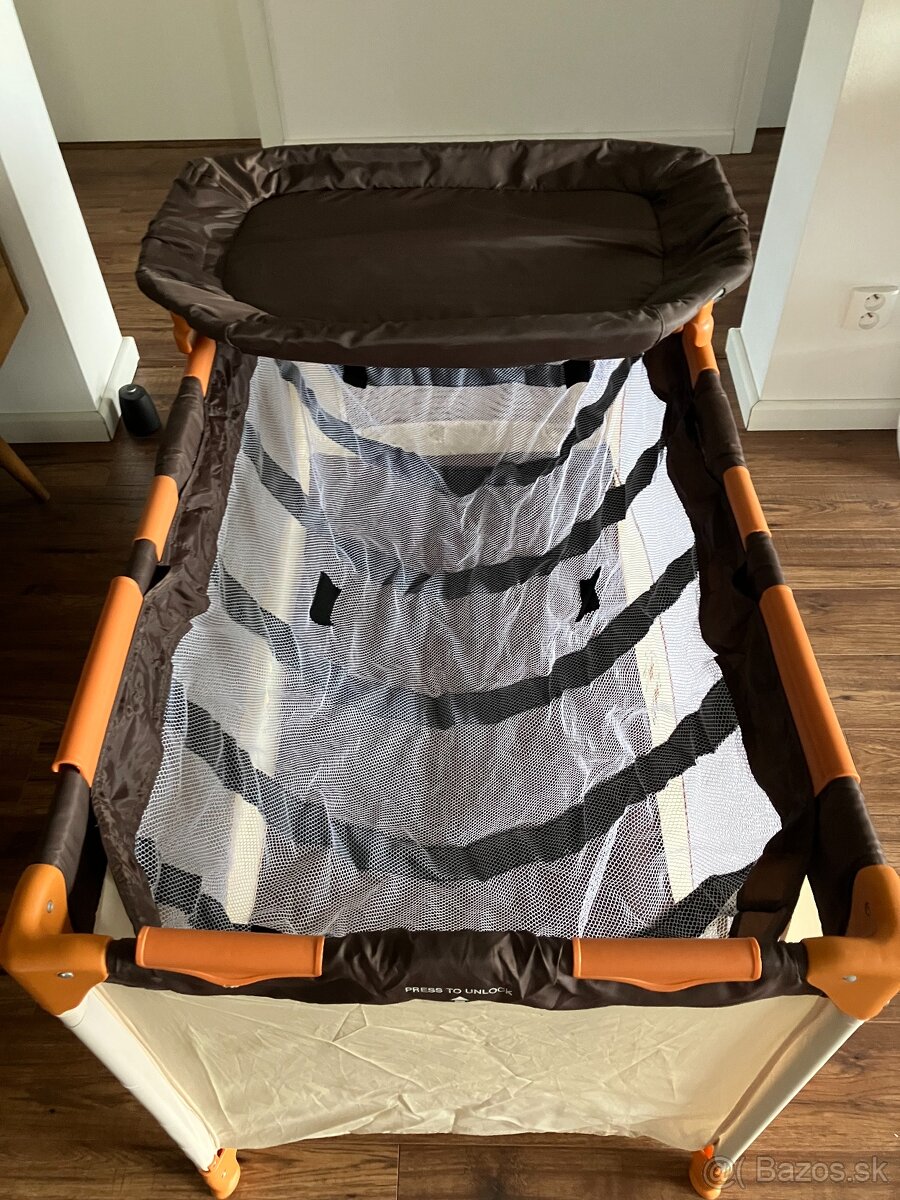 Predám prenosnú cestovnú detskú postieľku - 3