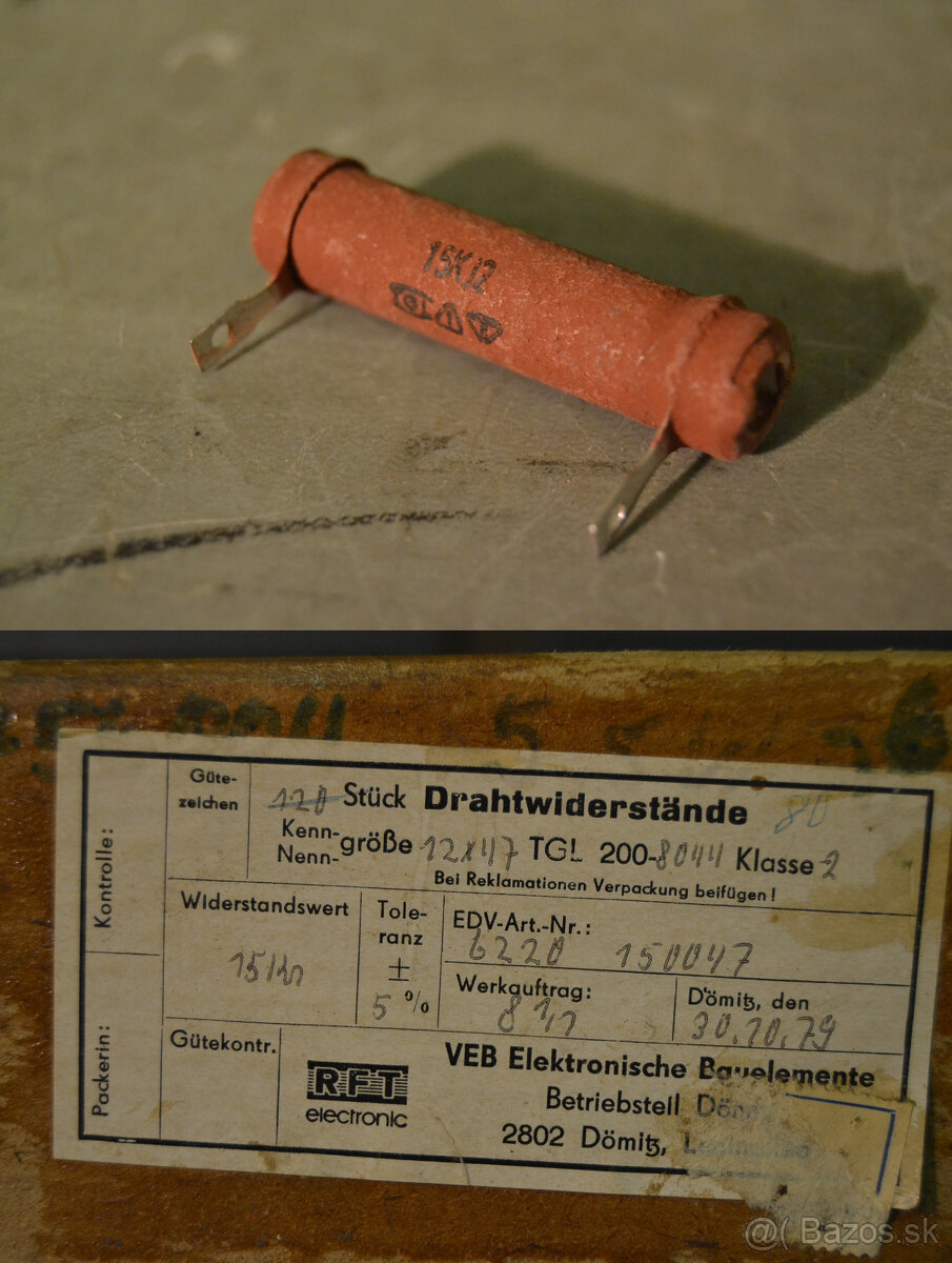 Retro súčiastky Tesla aj zahraničné (č.3) - 3