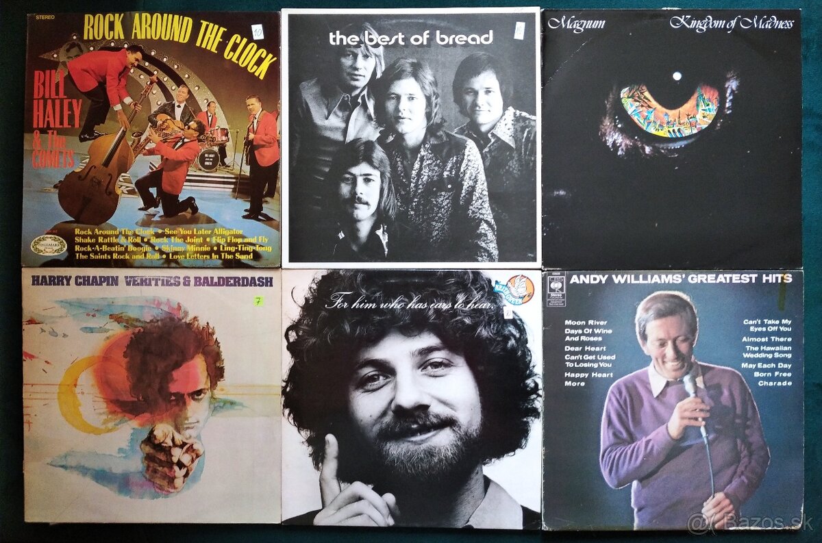 Gramofonové platne LP 6 - 3