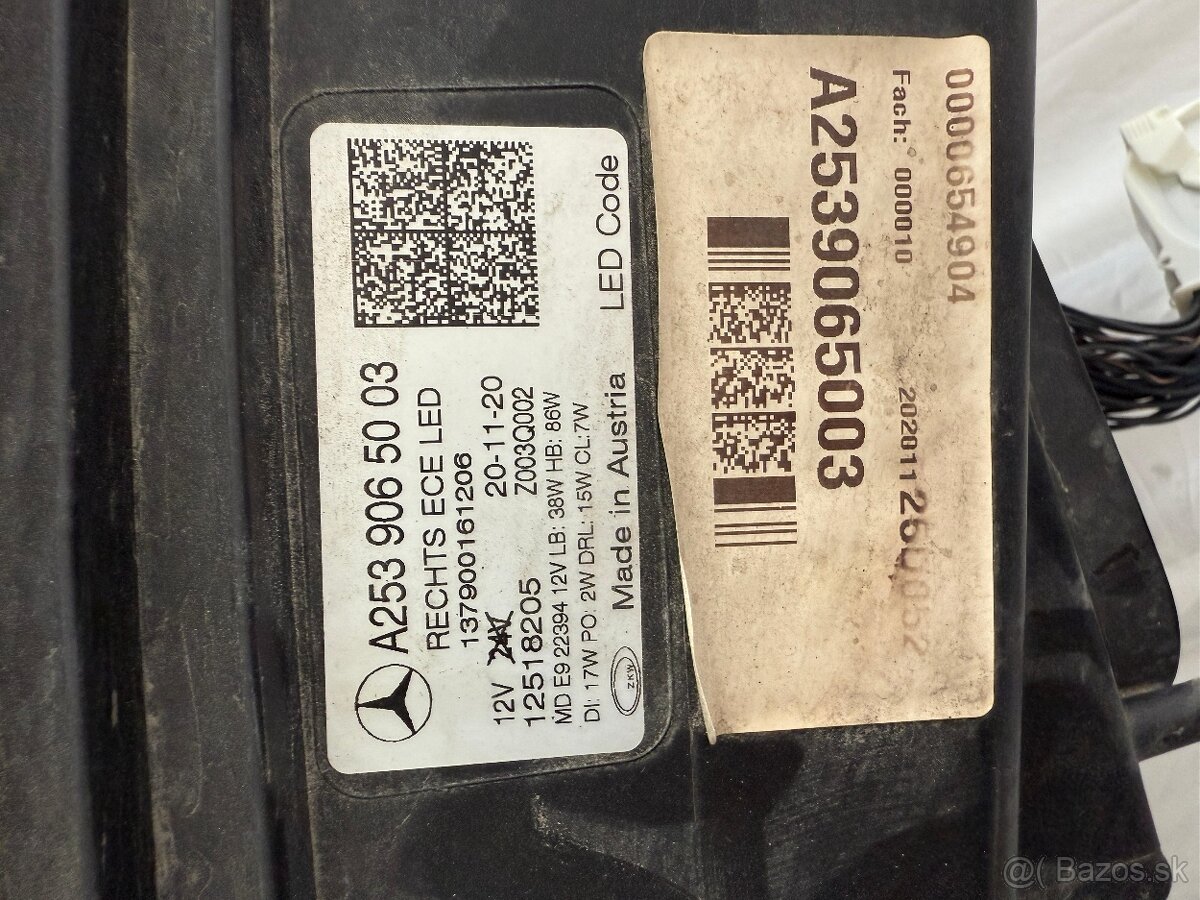 Predám svetlo Mercedes Benz GLC - 3