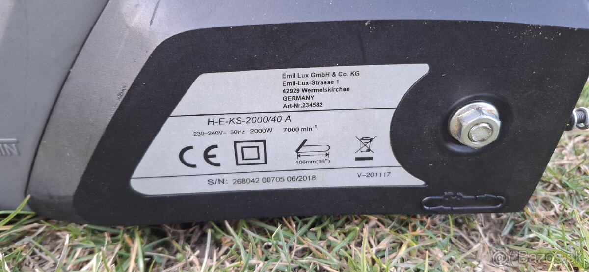 Reťazová pilá elektrická - 3