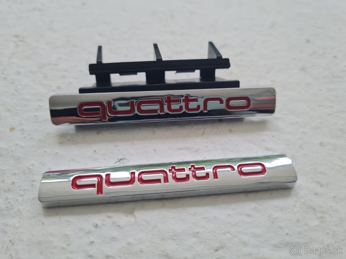 QUATTRO menší nápis do masky v rôznych farbách - 3