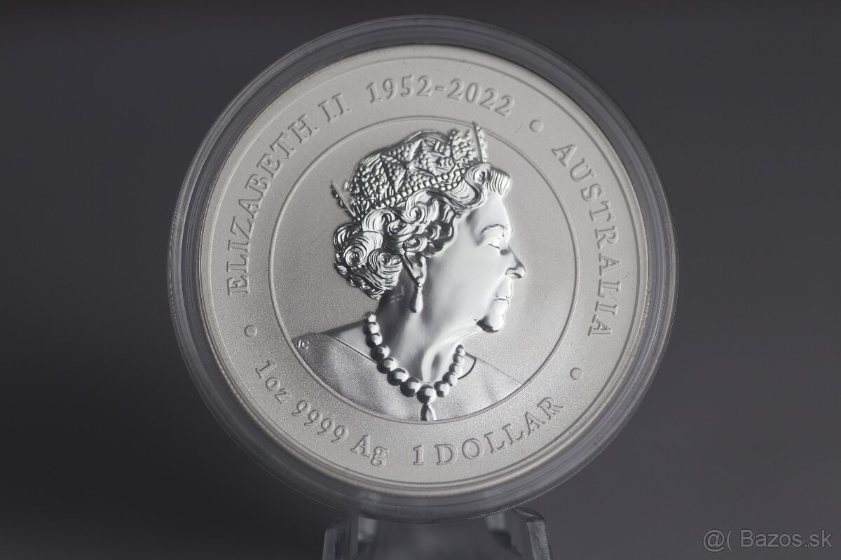Lunárna séria III 5x 1OZ AG999 rok draka colour 2024 v etui - 3