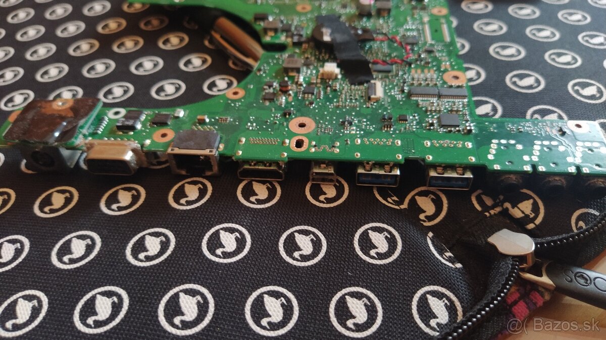 Asus G751J doska z herného noteboou + chladič - 3