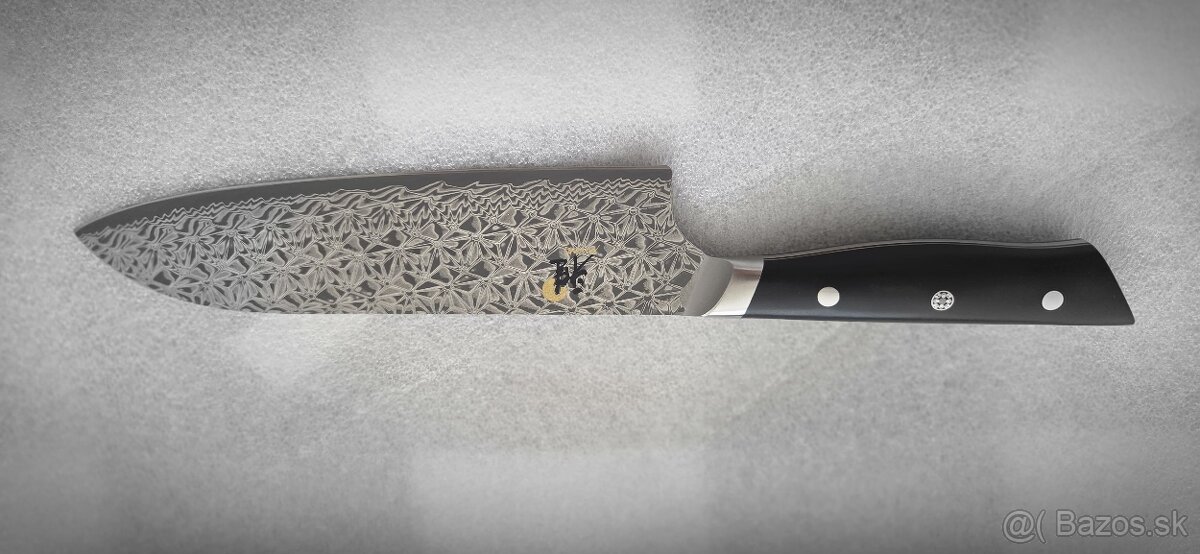 Nôž MIYABI HIBANA 800DP Santoku - 3