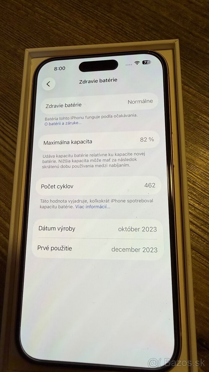 Predám iPhone 15 pink 128 GB - 3