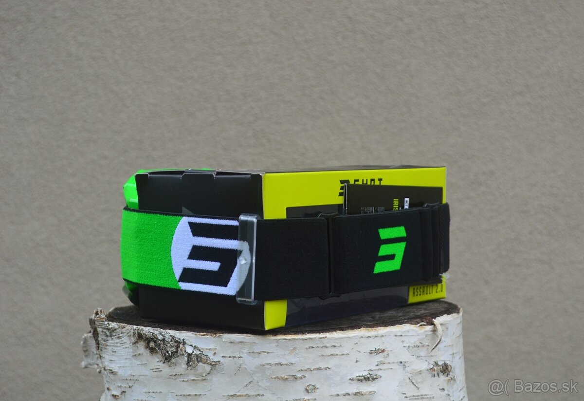 Okuliare SHOT zelené čierne - 3