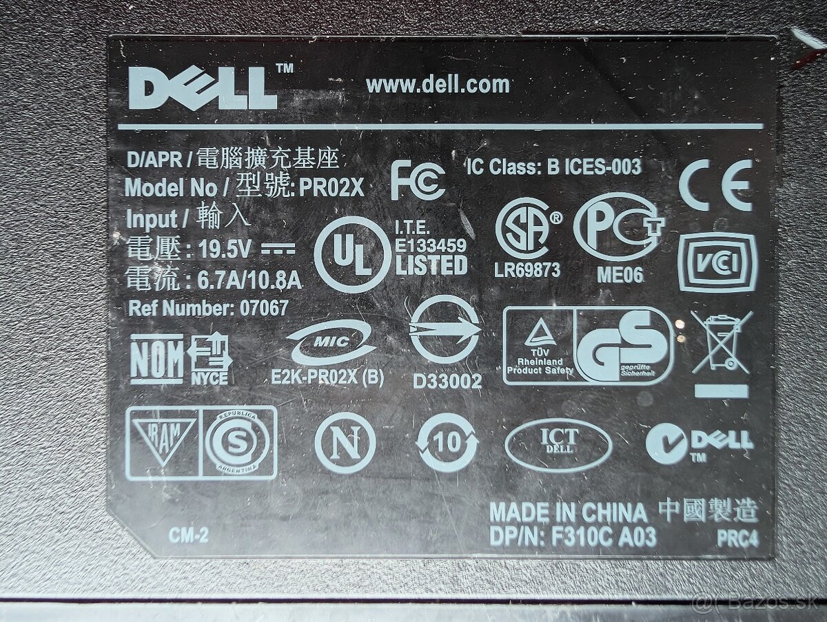 Dokovacia stanica DELL PR02X pre DELL Precision - 3