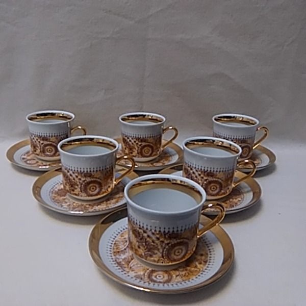 Kávová súprava, šálky Epiag Czechoslovakia - 3