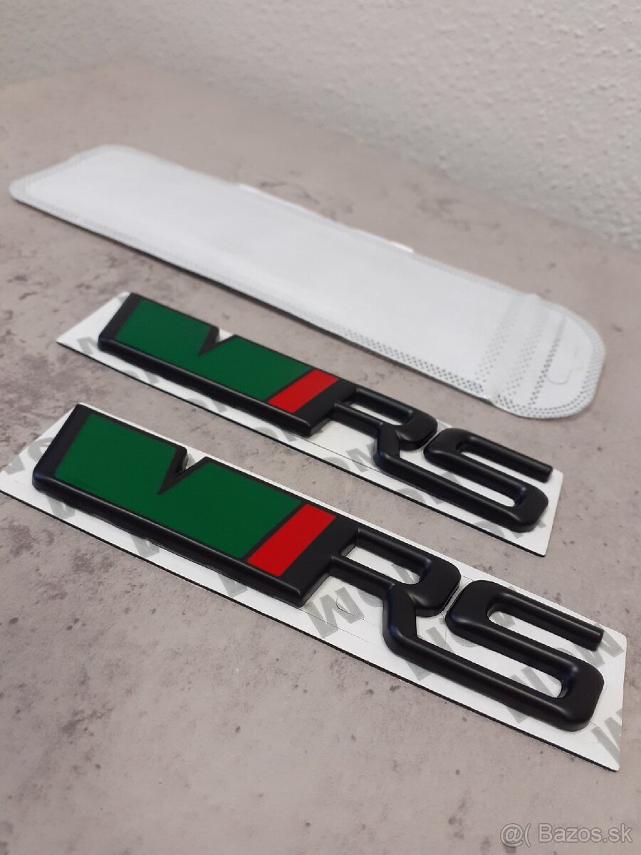 Škoda RS / VRS / V RS emblém - 3