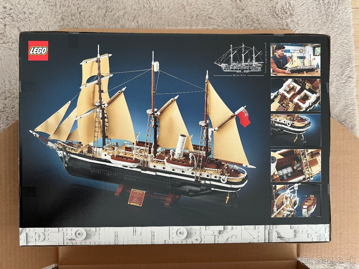 LEGO® Icons 10335 Loď Endurance + 40729 Shackleton’s Lifeboa - 3