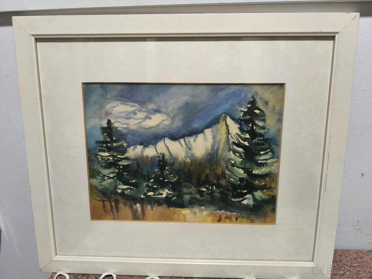 Svetlana Kolesárová - aguatel na papieri - 3