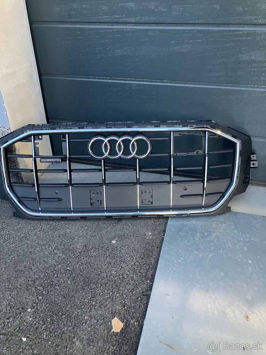 maska mrizka Grill Audi Q8 S-Line chrom - 3