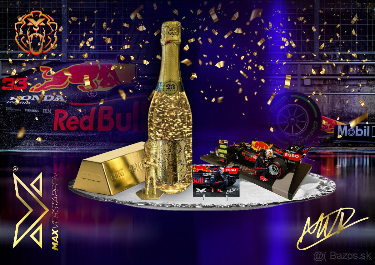 Max Verstappen 2021 World Champion Red Bull F1 RB16B Abu Dha - 3