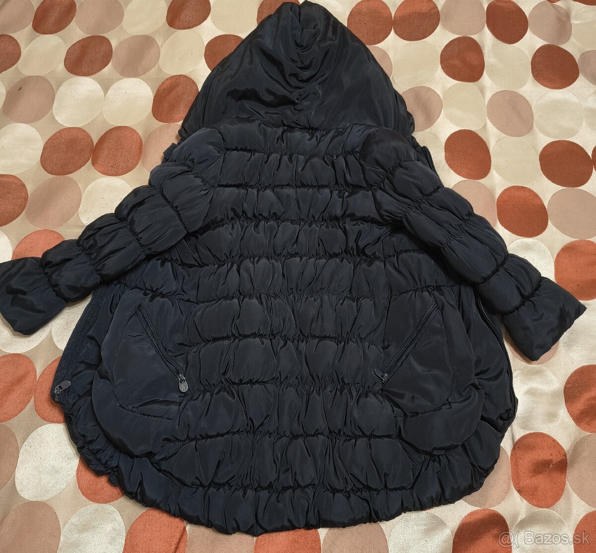 Dievčenské zimná bunda 110 - 3