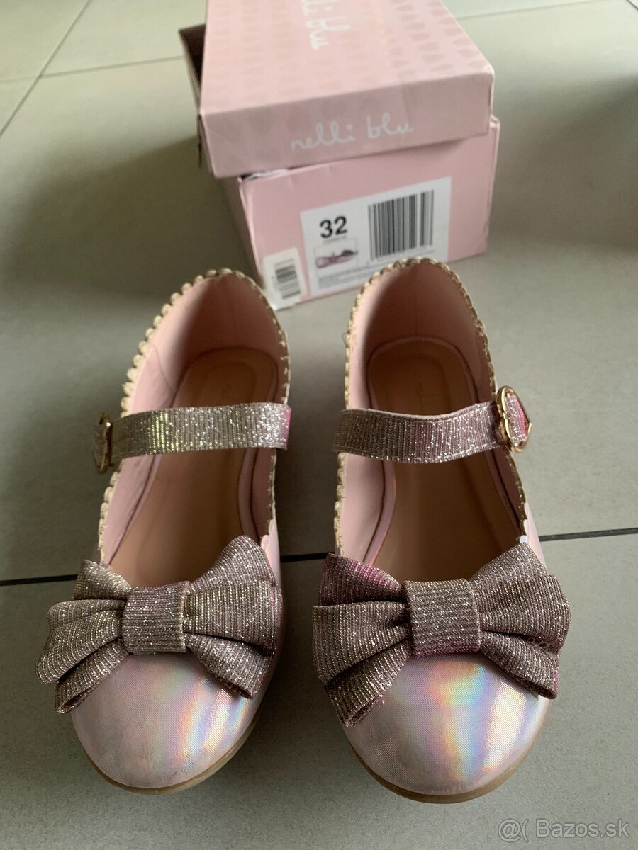 Sviatočné dievčenské topánočky - 3