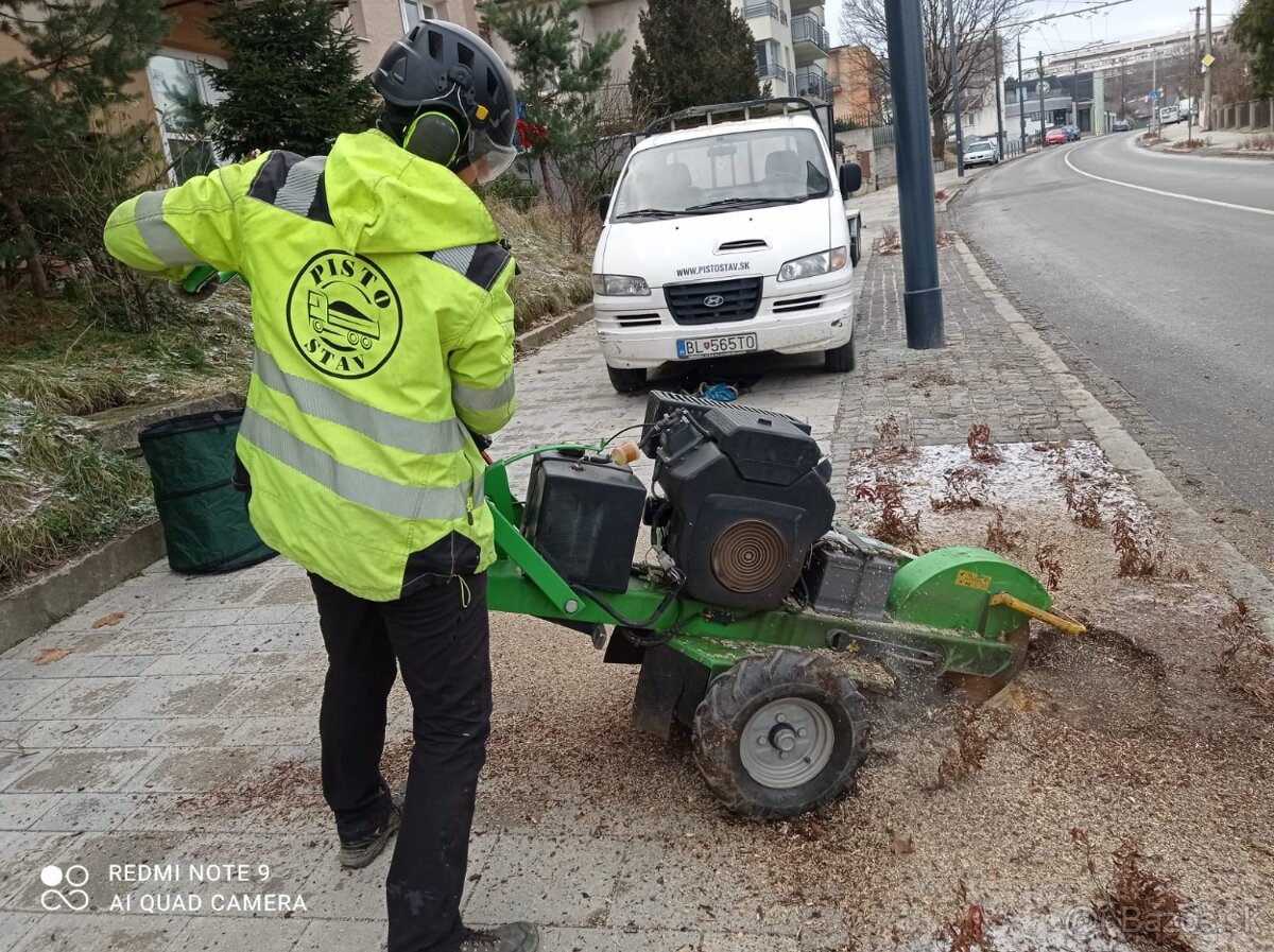 Frézovanie pňov, odstraňovanie pňov, výrub stromov - 3
