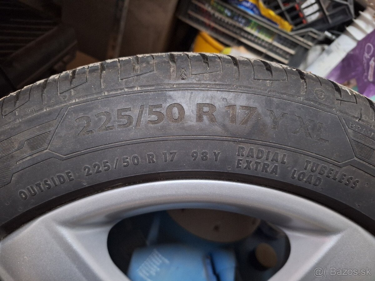 Predám lektróny audi 5x112 , 225/50 r17 - 3