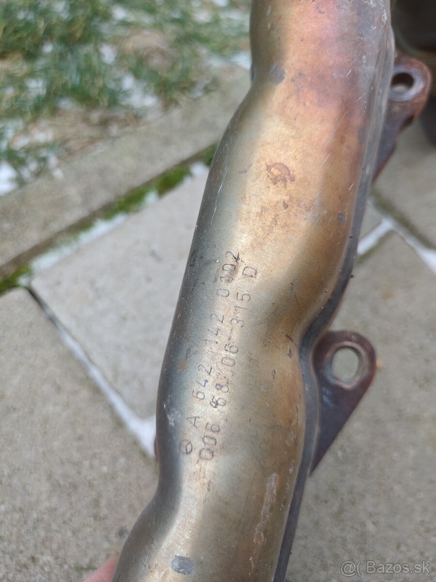 Zvody výfuku Jeep Commander 3.0 OM642 - 3