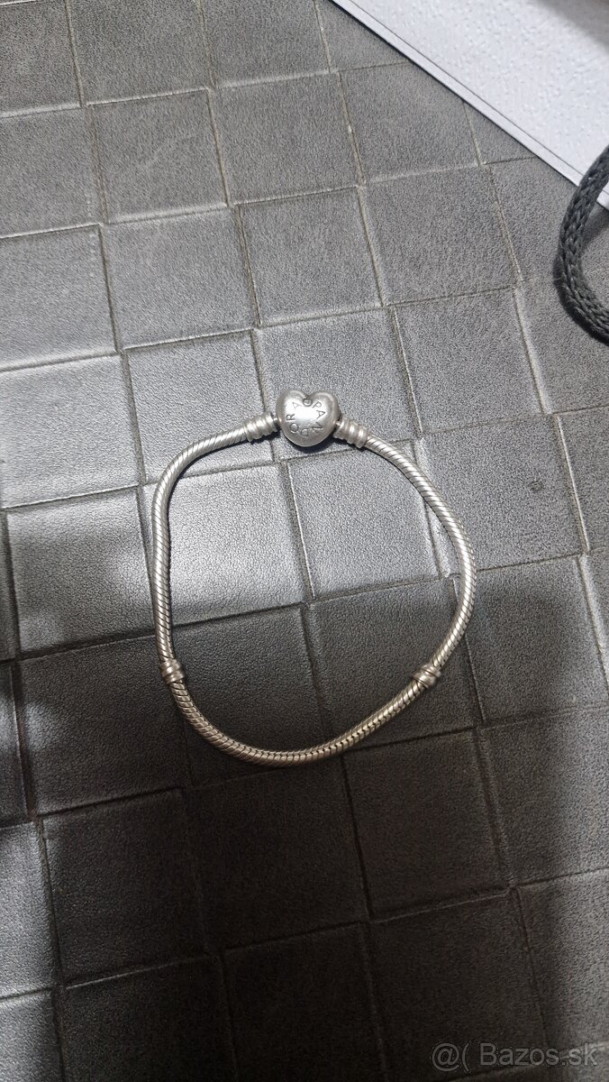 Náramok Pandora + prívesok - 3