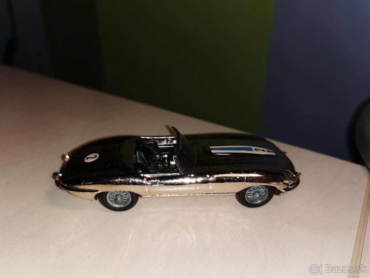 Corgi toys Jaguar E type chróm - 3