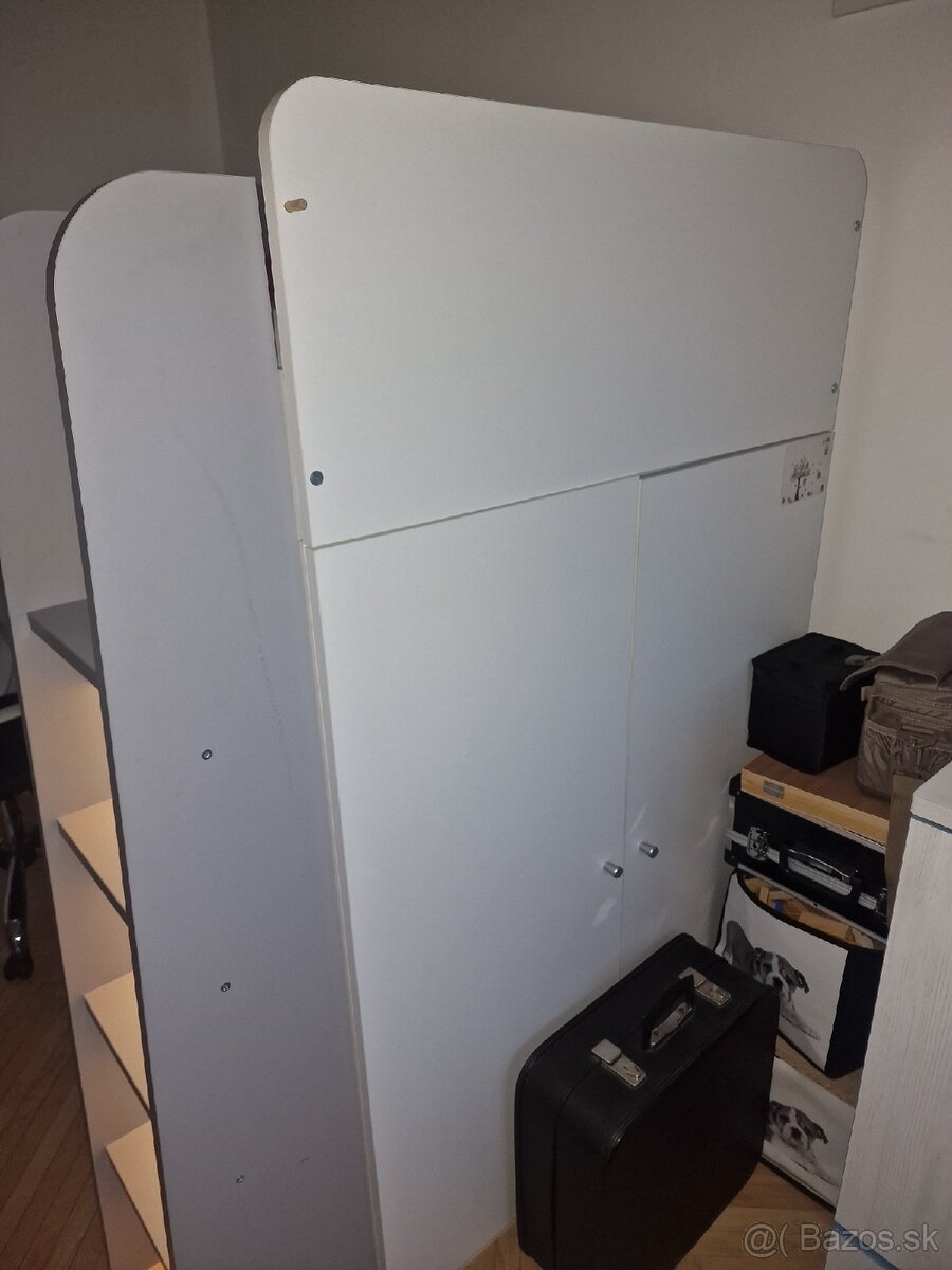 VYVÝŠENÁ POSCHODOVÁ POSTEĽ 90/200 cm, - 3