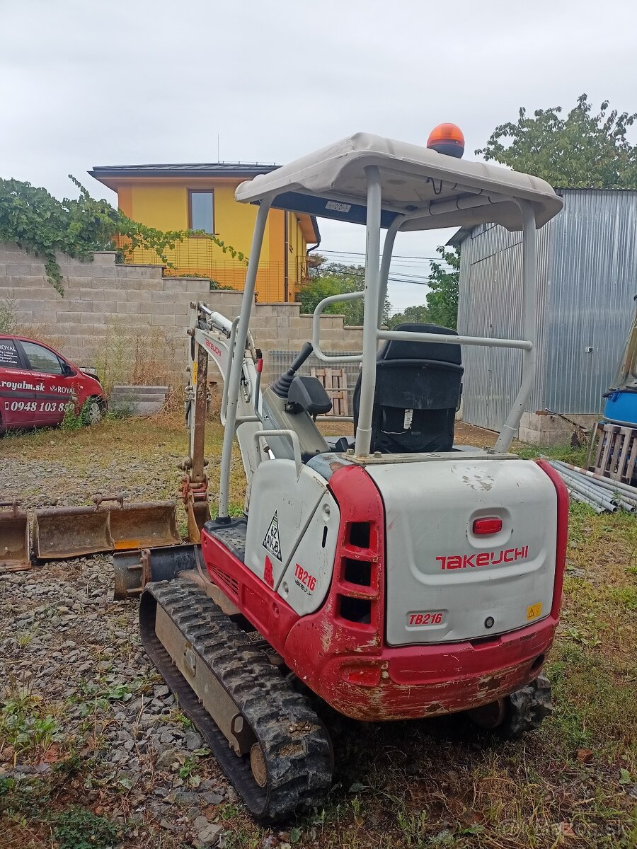 Takeuchi TB216 - možný odpočet dph - 3