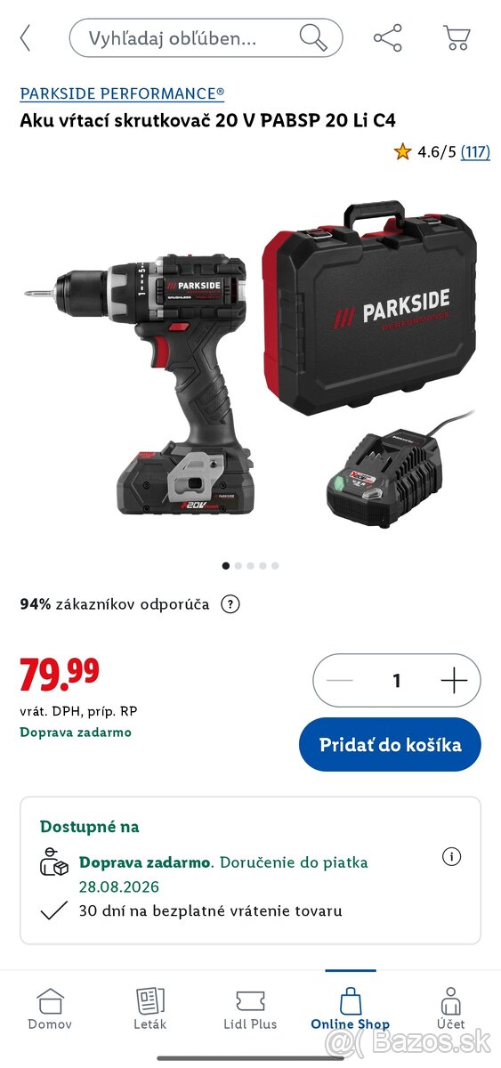 SKRUTKOVAČ + BATERIA + NABÍJAČKA - 3