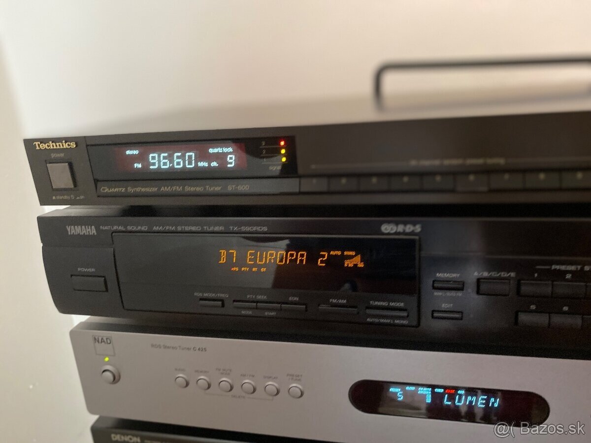 Predam tuner Nad,Yamaha,Technics,3x Sony,Kenwood,Jvc - 3